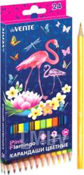 Набор цветных карандашей deVente Flamingo 2М / 5024002 (24цв)