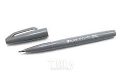 Маркер художественный Pentel Brush Sign Pen / SES15C-N (серый)