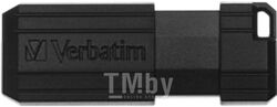 USB 2.0 FlashDrive 8GB Verbatim Pinstripe черный 49062