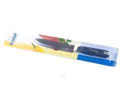Нож металлический для мяса с пластмассовой ручкой "Multicolor" 26, 5/15 см (арт. 23522116)