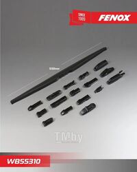 Щетка стеклоочистителя крепление: 15 в 1, 55 см (22), зимняя FENOX WB55310