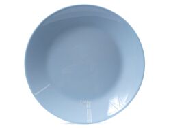 Тарелка мелкая стеклокерамическая "Zelie light blue" 25 см Belbohemia