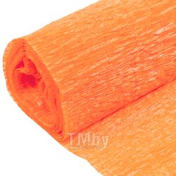 Бумага гофрированная поделочная 50*200см оранжевая Darvish DV-2929-25