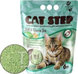 Наполнитель для туалета Cat Step Tofu Green Tea / 20333002 (6л/2.7кг)