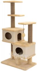 Комплекс для кошек Дарэленд Венеция с двумя домиками / 8261беж