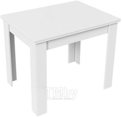 Обеденный стол ТриЯ Промо тип 3 (белый/белый)