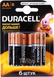 Комплект батареек Duracell LR6/MN1500/AA 6BL