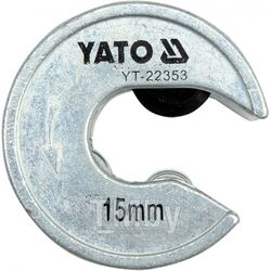 Труборез роликовый для пластика, Al, Cu d15мм Yato YT-22353