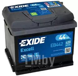Аккумулятор Excell 44Ah 420A (R +) 207x175x175 mm EXIDE EB442