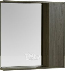 Шкаф с зеркалом для ванной Акватон Стоун 80 (1A228302SXC80)