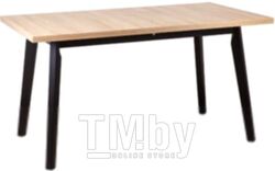 Обеденный стол Drewmix Oslo 5 (дуб грендсон/черный)