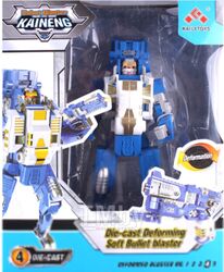 Робот-трансформер Darvish С мягкими пулями / DV-T-2003 (синий)