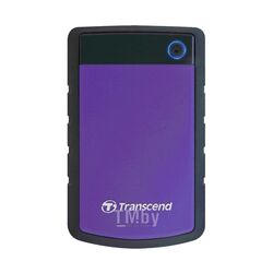 Внешний HDD 2,5" - 1TB Transcend TS1TSJ25H3P; USB 3.0; Black/Violet