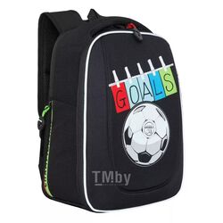 Школьный рюкзак Grizzly RAf-293-8 (черный)
