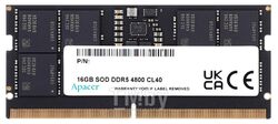 Оперативная память 16GB DDR5 SODIMM-4800 Apacer FS.16G2A.PTH CL40