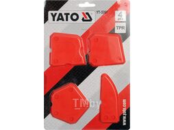 Шпатели для силикона пластмассовые (4шт) Yato YT-5261