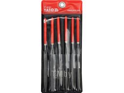 Набор надфилей 4х160х75мм (6пр) Yato YT-6161