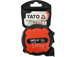 Рулетка с магнитом 8мх25мм (бытовая) Yato YT-71058