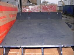 Плита ледокол для виброплиты Impulse VP60T. VP80T "Виброкол"