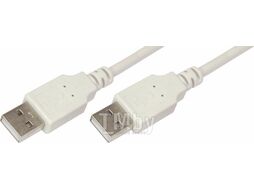 Шнур USB-A (male) штекер - USB-A (male) штекер, 3 м REXANT