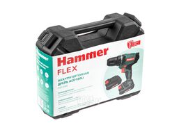 Аккум.дрель Hammer Flex ACD180Li 18В 2x1.5Ач 10мм 0-350/0-1250об/мин 35Нм в кейсе быстр зарядка