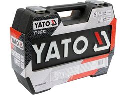 Набор инструмента 1/2", 1/4" (72пр.) CrV Yato YT-38782