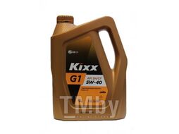 Моторное масло синтетическое KIXX G1 SN PLUS 5W40 5L API: SN PLUS Fully Synthetic, П банка, Замена L5313350E1 L2102350E1