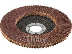 Диск шлифовальный лепестковый торцевой, 125х22.2 мм, Р60 Thorvik AFD125P60
