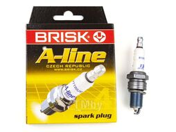 Свеча зажигания Honda Accord, Civic, Hyundai H-1, Lantra, Pony, Santa Fe, Sonata, Lada, Mitsubishi Colt, Galant, Lancer, Nissan Patrol, Subaru BRISK LR15YCY-1 A-line 13