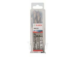 Сверло по металлу HSS-Co D10,2 87 133мм (5шт) 2.608.585.899 BOSCH