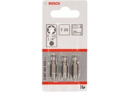 Бита 25ММ TORX T25 XH 3 шт. BOSCH 2607001615