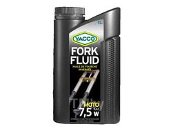 Масло для амортизаторов синтетическое 1 л - 7.5W вилочное YACCO FORK FLUID 7.5W/1