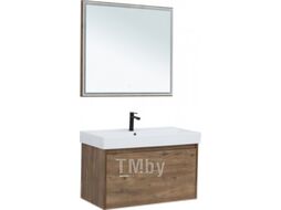 Тумба под умывальник Aquanet Nova Lite 90 / 249517 (с ящиком)