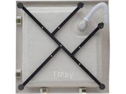 Душевой поддон Aquanet Blur BD-15 80x80 / 207573 (с экраном)