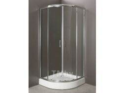 Душевой уголок BelBagno Uno-R-2-80-P-Cr