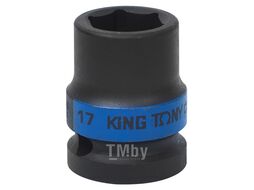 Головка торцевая ударная шестигранная KING TONY 1/2", 17 мм 453517M