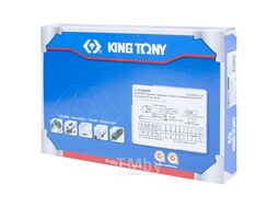 Набор торцевых головок KING TONY 1/4" с принадлежностями, ложемент, 26 предметов 9-2526MR