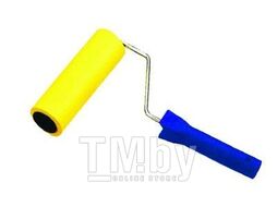 Валик прижимной LIDER 18см d 58мм/8, резиновый, С РУЧКОЙ, E032639