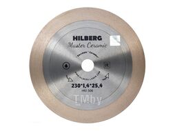 Диск алмазный Hilberg Master Ceramic 230x25x25,4 Толщина реж. кромки 1.4 mm HM506
