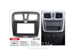 Переходная рамка CARAV Renault Logan 2013+; Sandero 2012+ / DACIA Sandero 2013+; Logan 2012+ (10.1") 22-762