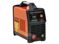 Инвертор сварочный Skiper ММА-2000S (160-260 В, LED диспл., 120А, 1,6-2,5 мм, электрост. от 6,0 кВт) SMMA2000S.00
