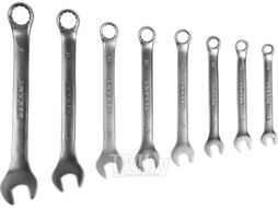 Набор ключей комбинированных REXANT (8-19 мм), 8 шт., CrV, зеркальное хромирование