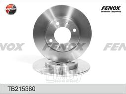 Диск тормозной Citroen Saxo 96-, Xsara 97-, Xsara Picasso 00-, ZX 92-97, Peugeot 206 99-06, 306 93-03 247x8x4, Задний FENOX TB215380