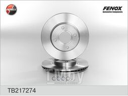 Диск тормозной Ford Focus, Fiesta IV, V, Fusion, Ka, Street Ka, Puma, Mazda 2 98-08 258x22x4, Передний FENOX TB217274