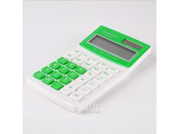 Калькулятор Darvish DV-2716-12N (белый/зеленый)