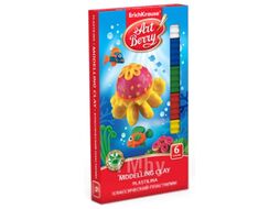 Пластилин Erich Krause ArtBerry с Алоэ Вера со стеком/ 41760 (6цв)