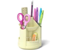 Органайзер настольный Erich Krause Mini Desk, Pastel / 53234 (желтый)