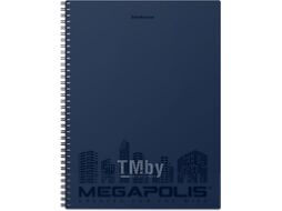 Тетрадь Erich Krause Megapolis / 45947 (80л, клетка)