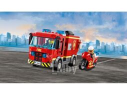 Конструктор Lego City Пожар в бургер-кафе 60214