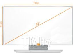 Магнитно-маркерная доска NOBO Widescreen 32" Nano Clean 1905296
